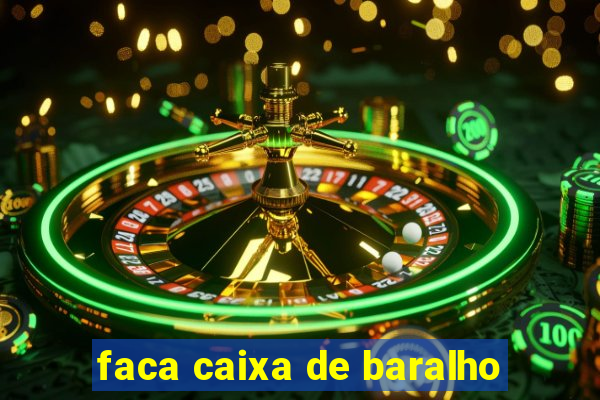 faca caixa de baralho